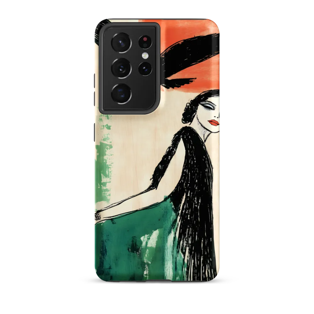 Elegance in Flight | Phone Case |  S21 Ultra | Tough Case | Matte