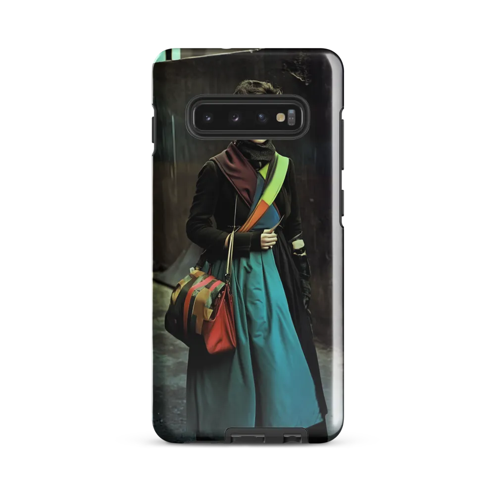 Urban Elegance: A Modern Fashion Portrait | Phone Case |  S10 Plus | Tough Case | Glossy