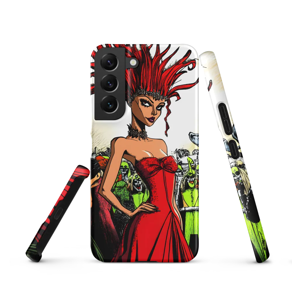 Fiery Elegance: A Fashion Statement
