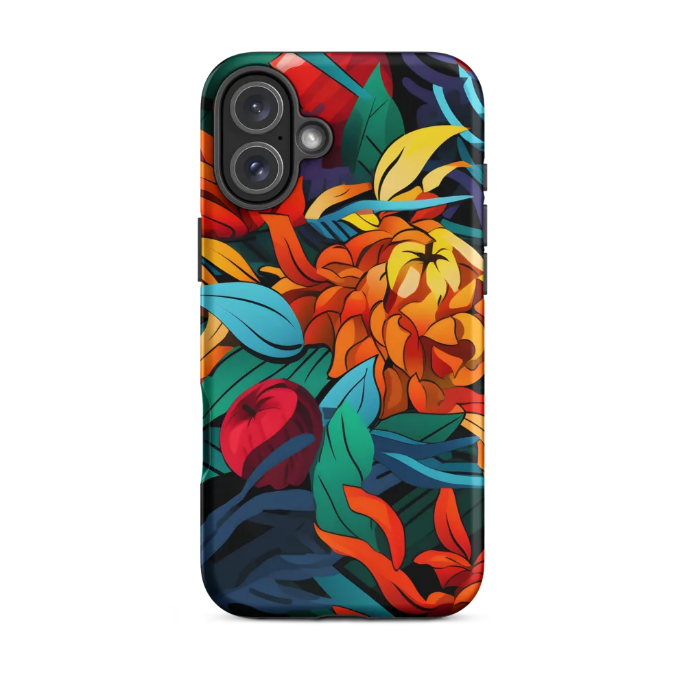 Tropical Harmony | Phone Case |  16 Plus | Tough Case | Matte