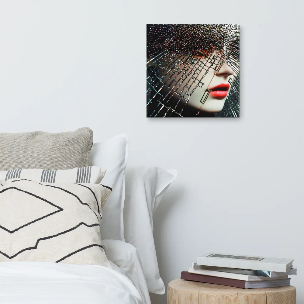 Fractured Identity | Canvas | 16″×16″