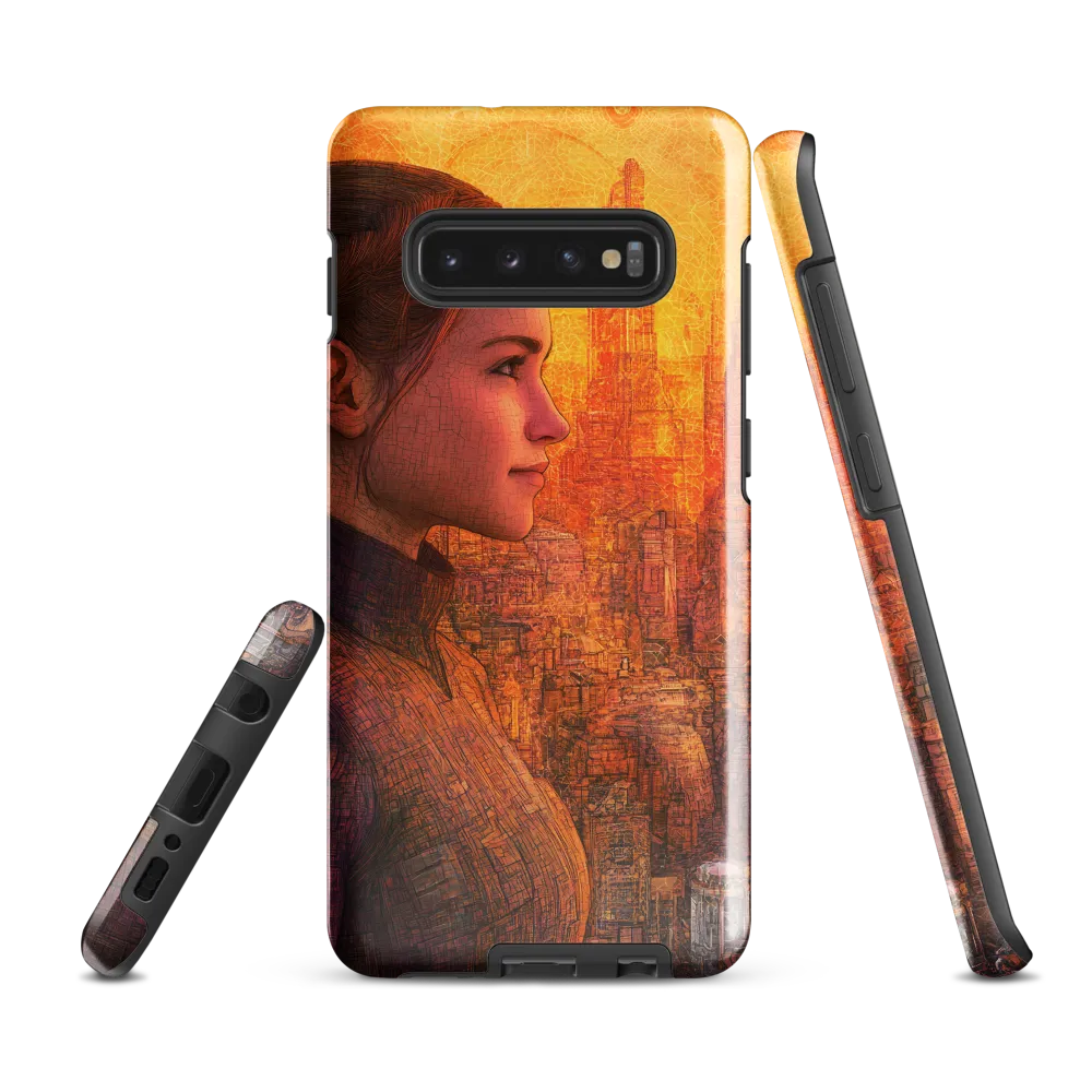 Ascent Towards Tomorrow | Phone Case |  S10 Plus | Tough Case | Glossy