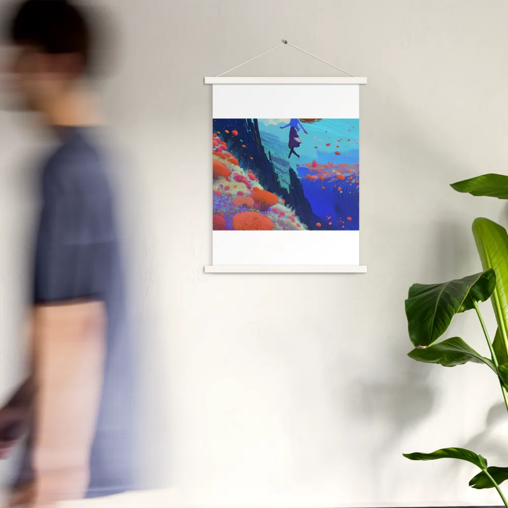 Whispers of Freedom | Poster With White Wood Hanger | 18″×24″