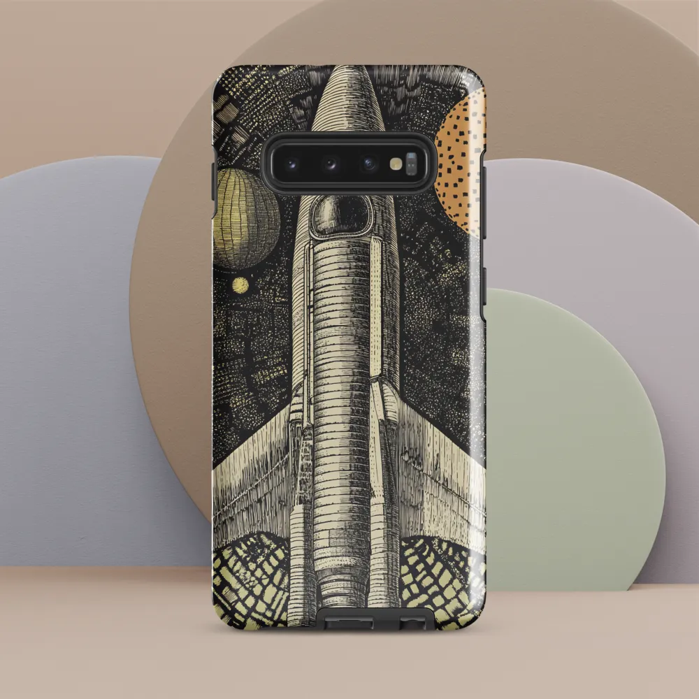 Voyage to the Unknown | Phone Case |  S10 Plus | Tough Case | Glossy