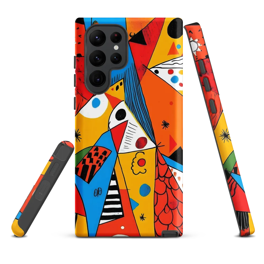 Geometric Playground: A Colorful Journey Through Abstract Landscapes