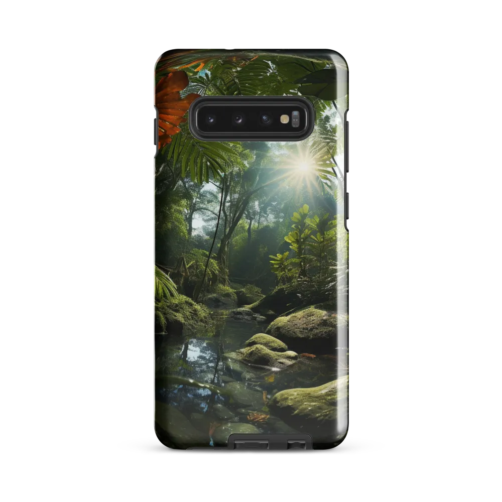 Whispers of the Jungle | Phone Case |  S10 Plus | Tough Case | Glossy