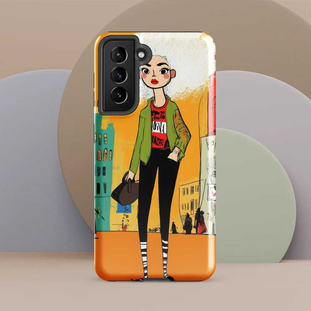 Urban Confidence | Phone Case |  S21 FE | Tough Case | Glossy