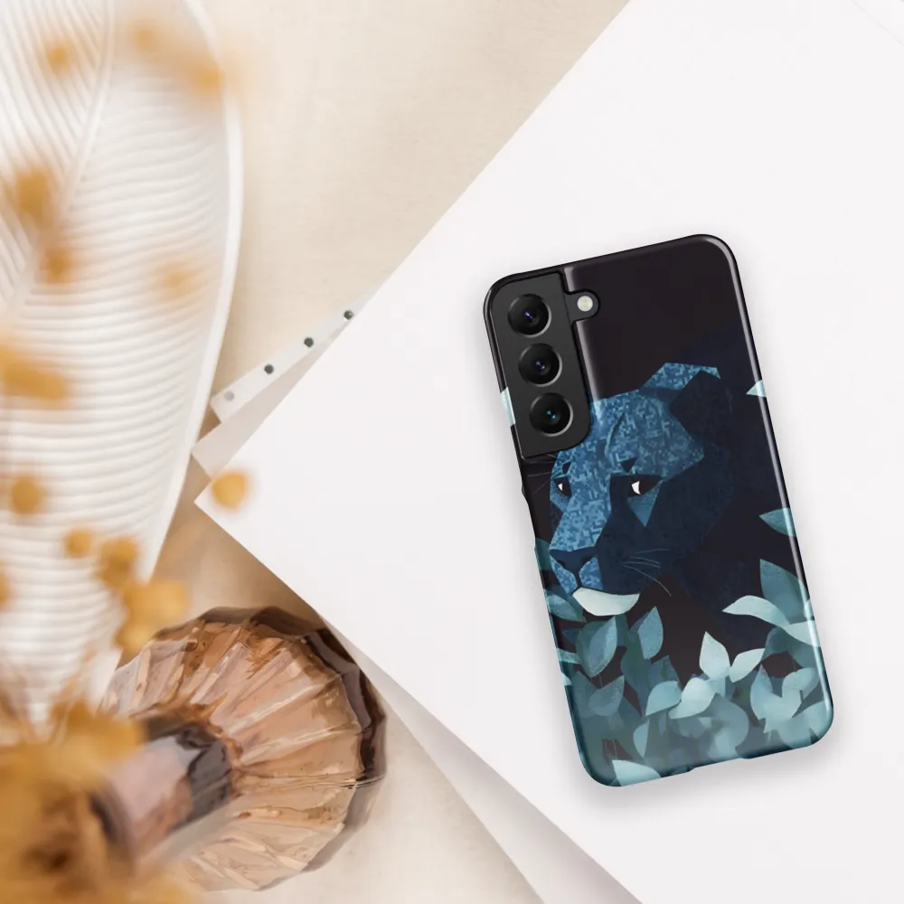 Lurking Blue: The Panther's Gaze