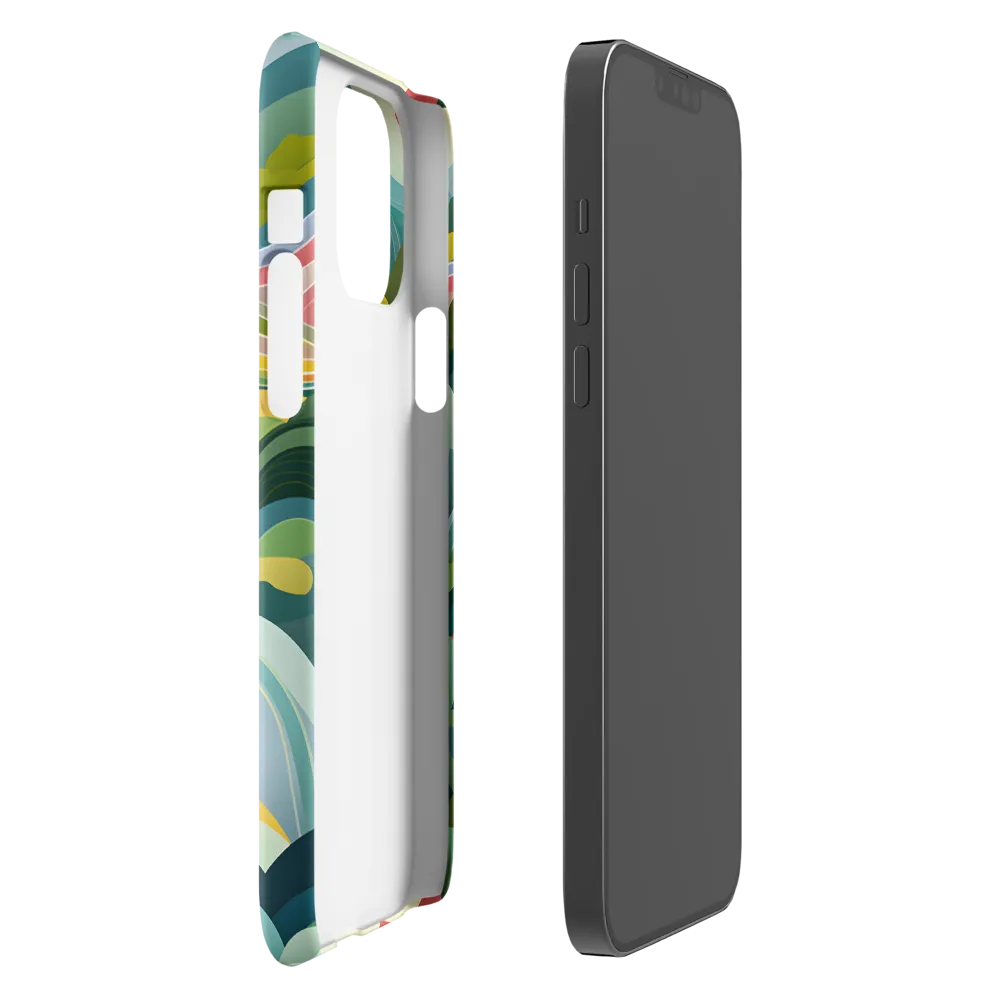 Waves of Serenity | Phone Case |  13 Pro Max | Snap Case | Glossy