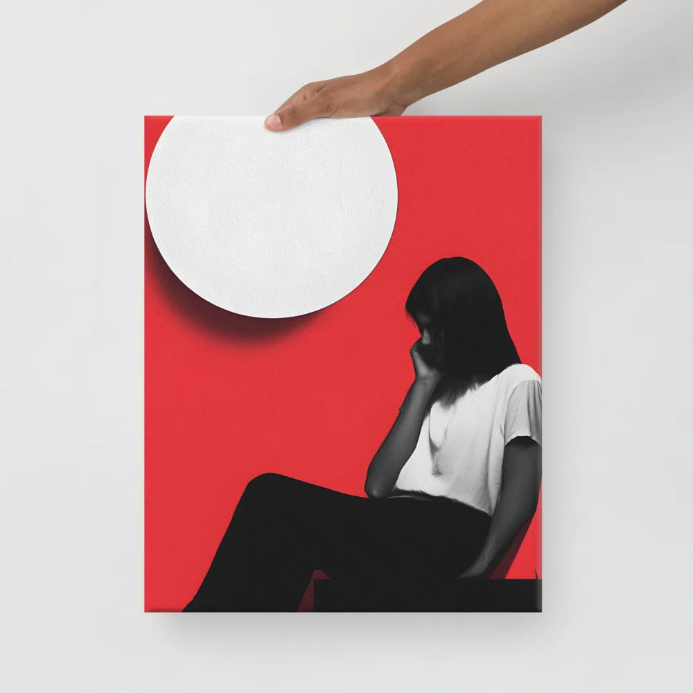 Contemplation in Red
