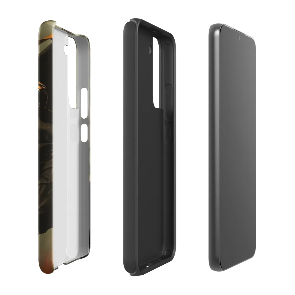 Ethereal Explorer: The Enigmatic Astronaut | Phone Case |  S22 Plus | Tough Case | Glossy
