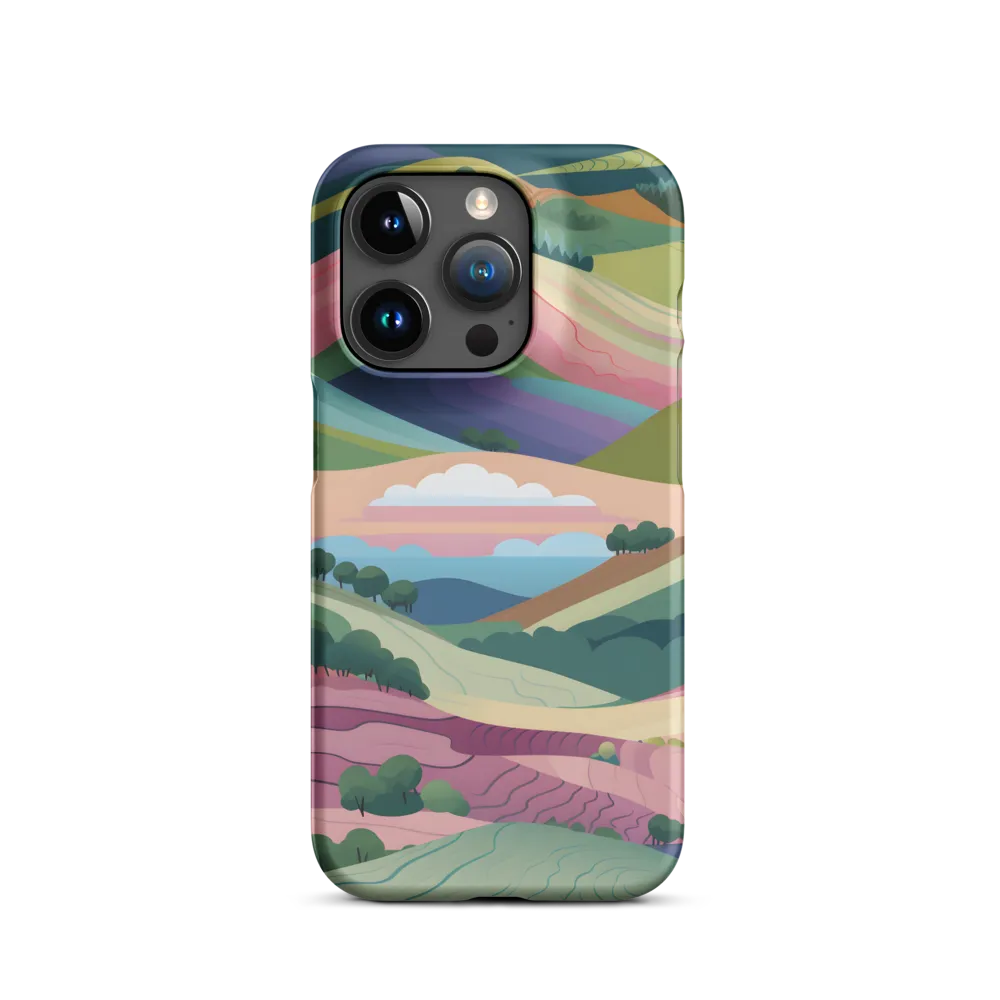 Harmonious Hills | Phone Case |  15 Pro | Snap Case | Matte