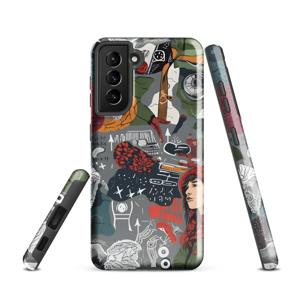 Enigmatic Whispers of Nature | Phone Case |  S21 | Tough Case | Glossy