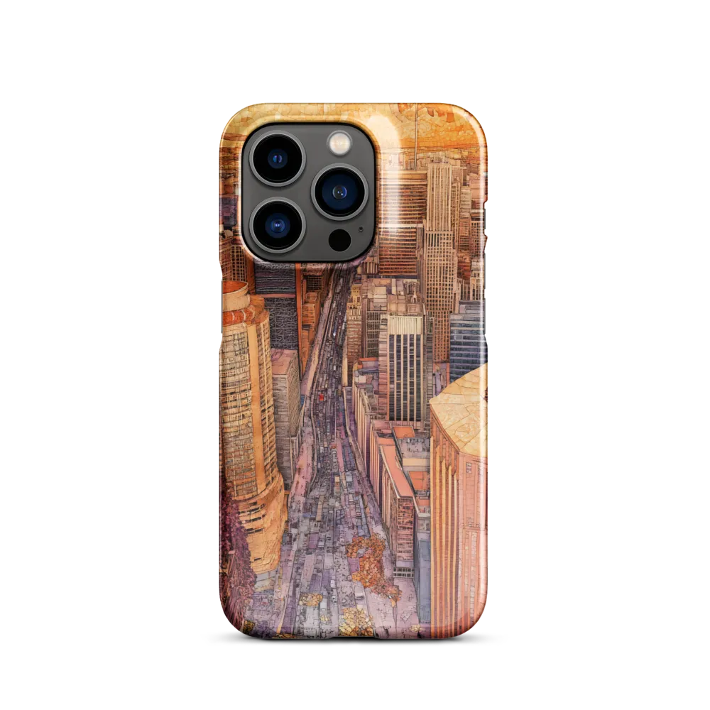 Mosaic Cityscape at Dusk
