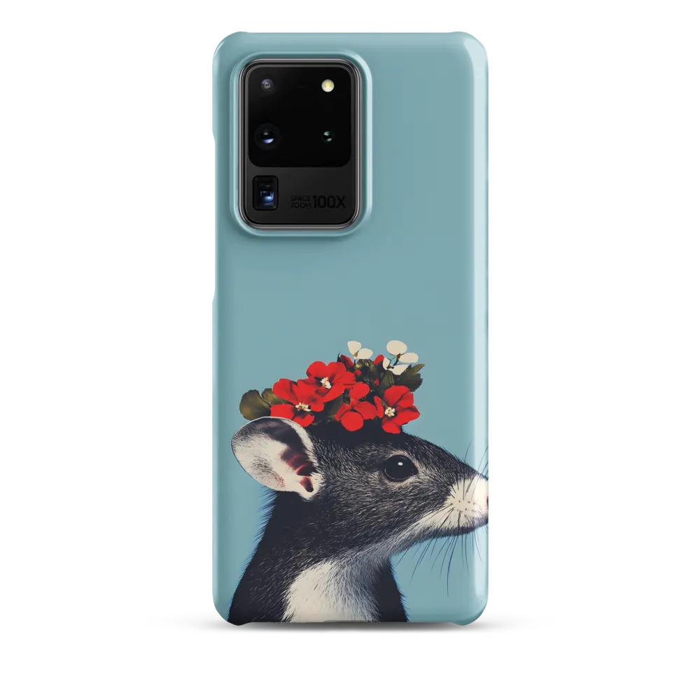 Whimsical Flora: A Mouse's Floral Crown
