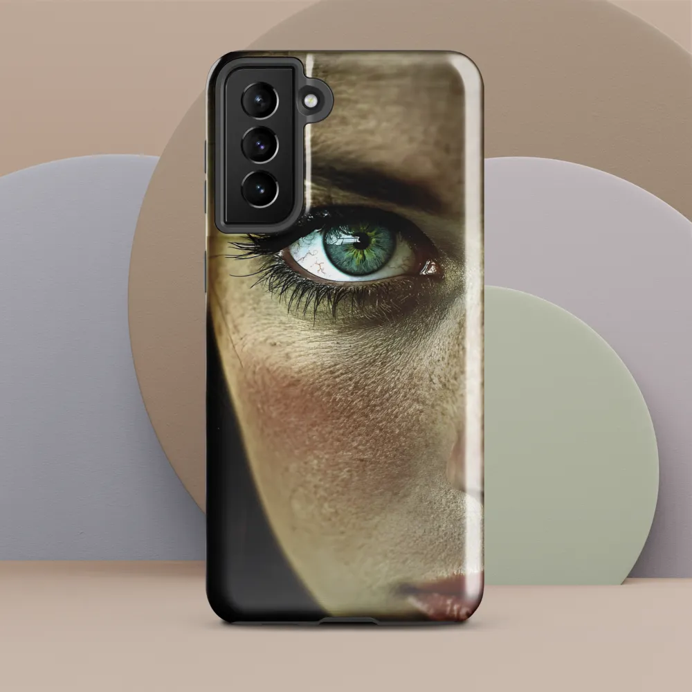 Eye of Intensity | Phone Case |  S21 Plus | Tough Case | Glossy