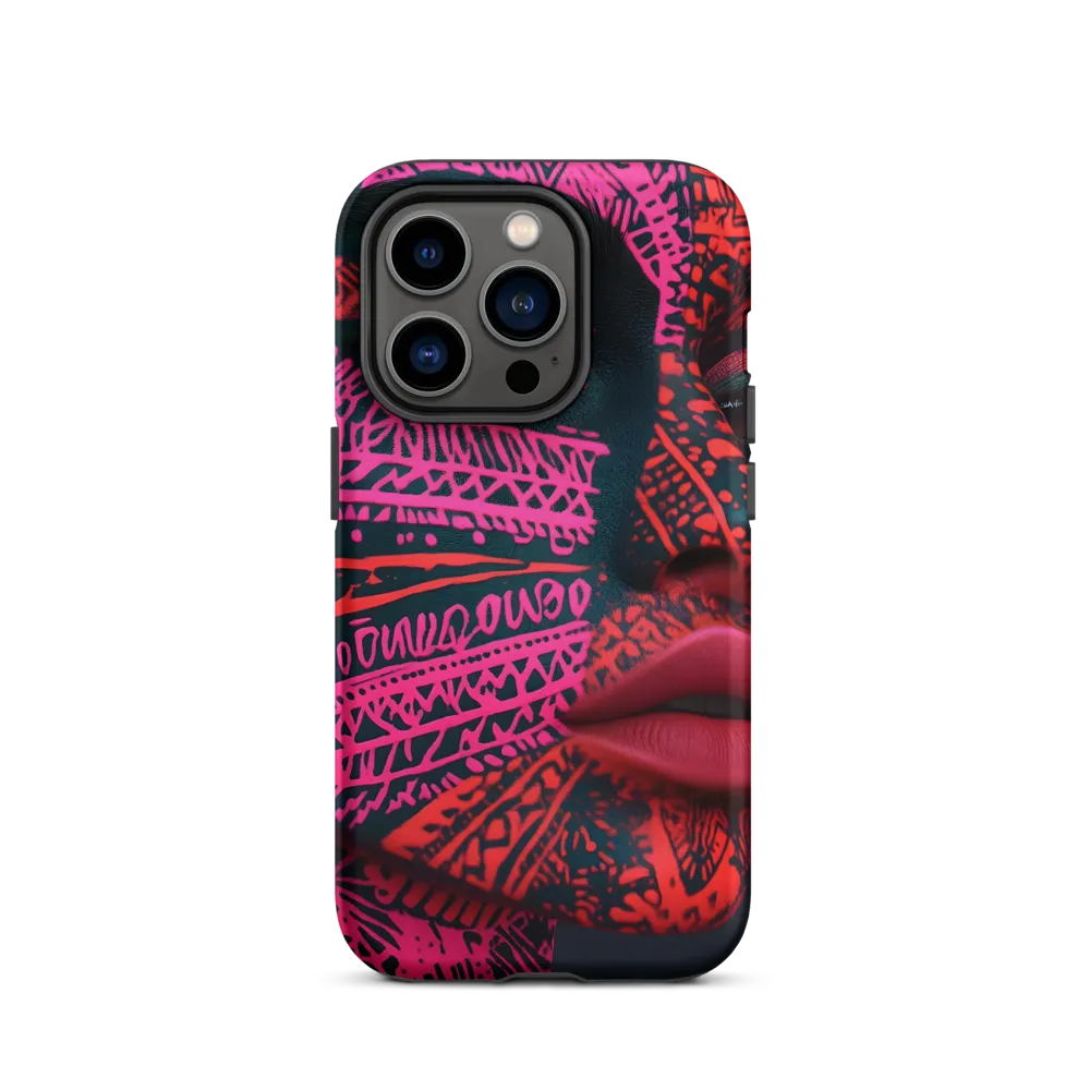 Neon Visage: A Bold Expression of Contemporary Art