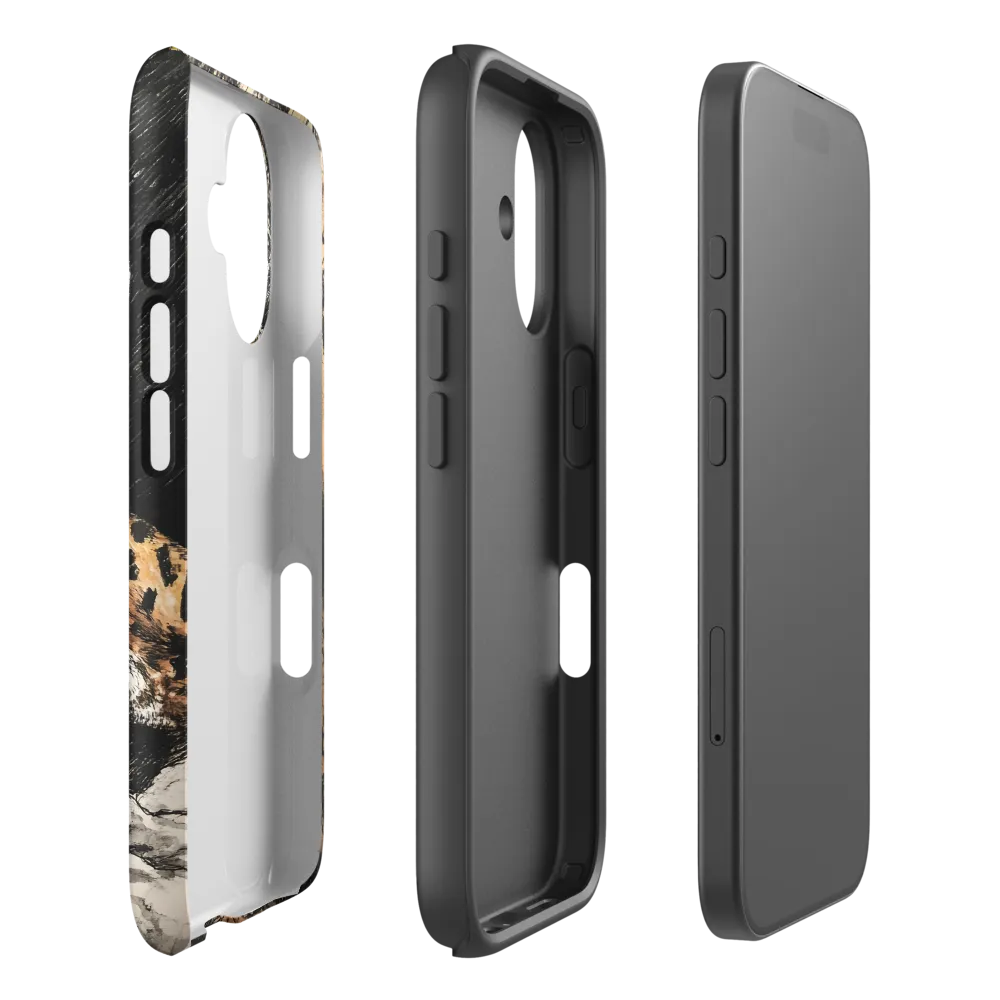 Curious Cub in the Canopy | Phone Case |  16 | Tough Case | Matte