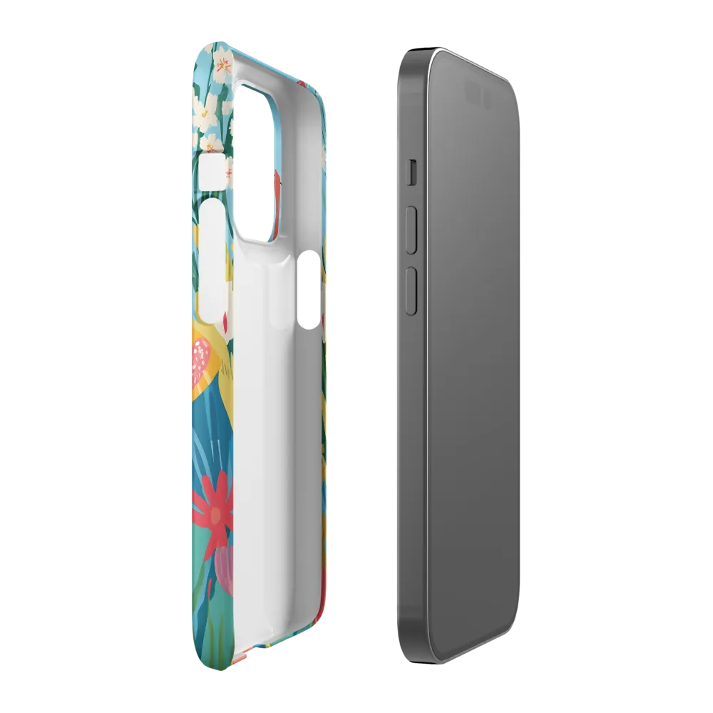 Dancing Among Blossoms | Phone Case |  14 Pro | Snap Case | Matte