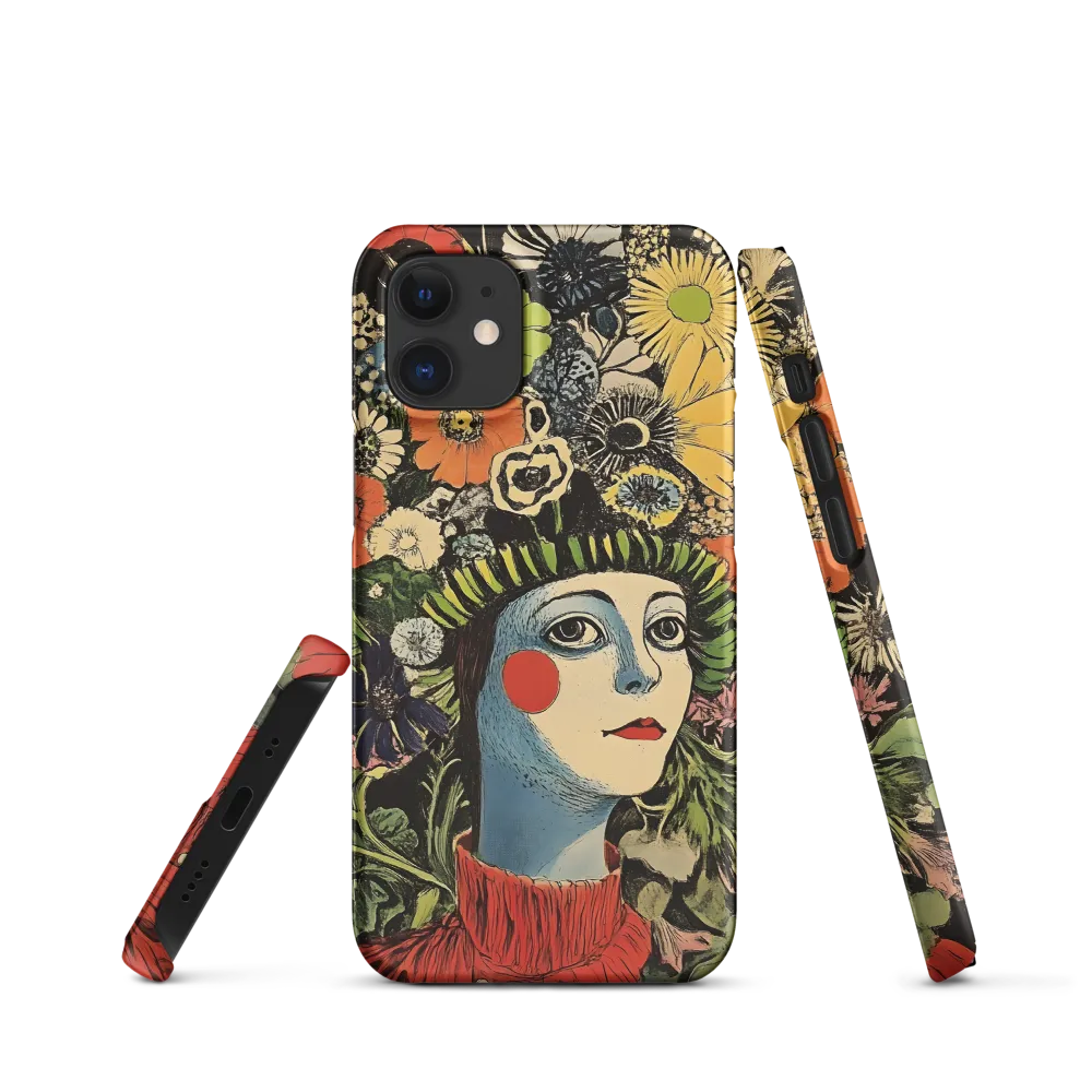 Floral Whimsy: A Portrait of Nature's Embrace