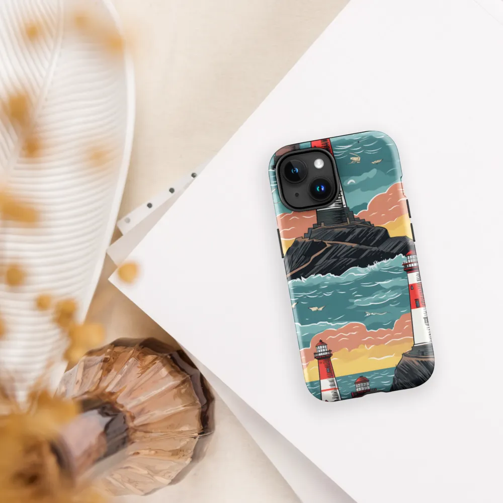 Lighthouses in a Whimsical Ocean