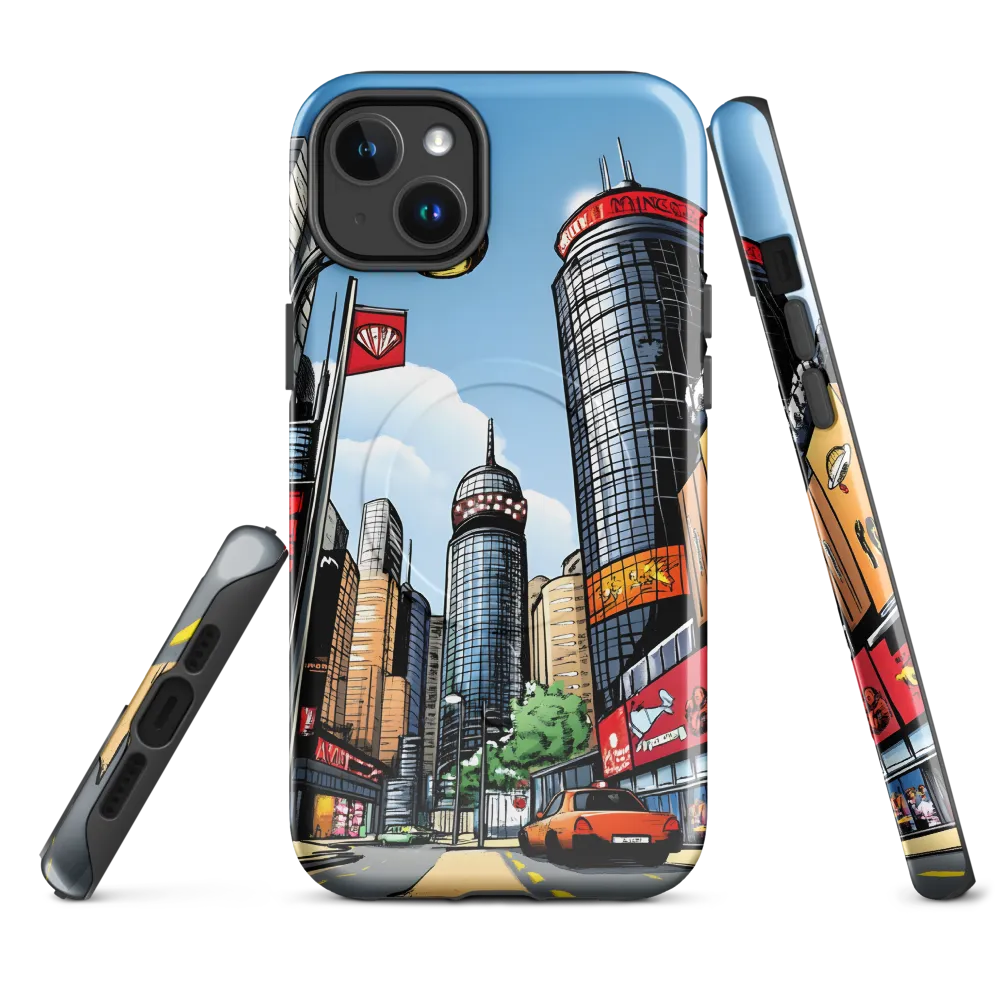 Urban Pulse: A Comic Cityscape
