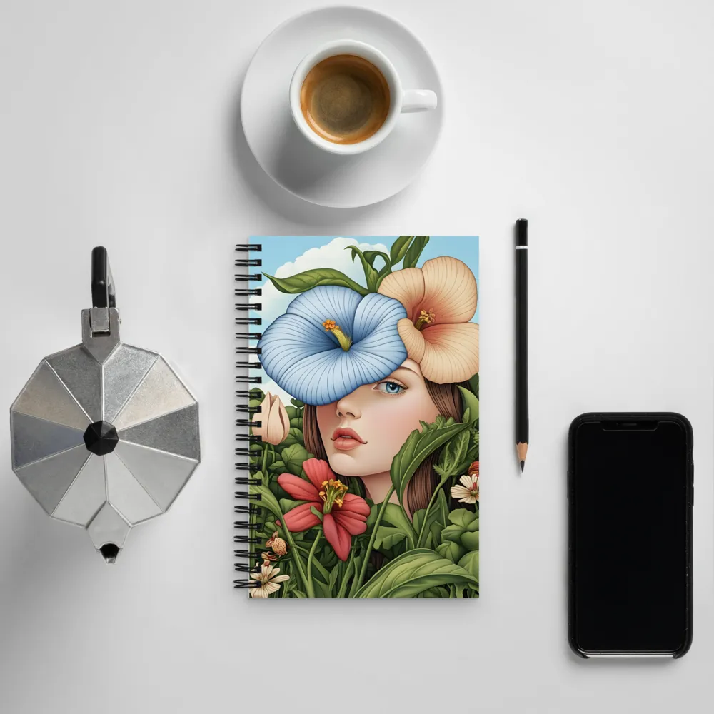 Harmony in Bloom | Spiral Notebook