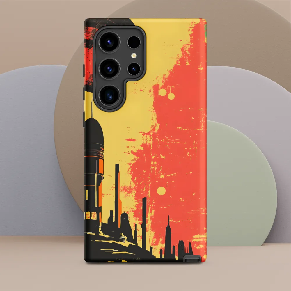 Journey to the Stars: A Retro-Futuristic Landscape