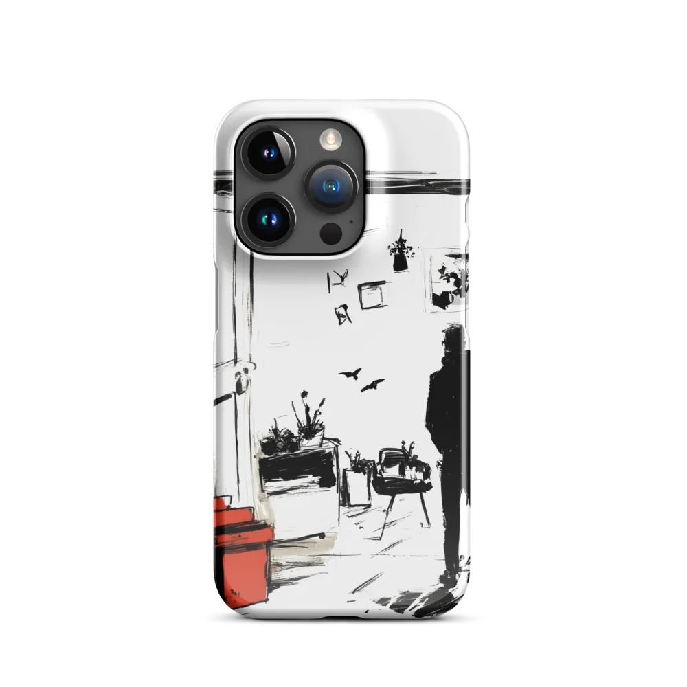 Through the Doorway of Solitude | Phone Case |  15 Pro | Snap Case | Glossy