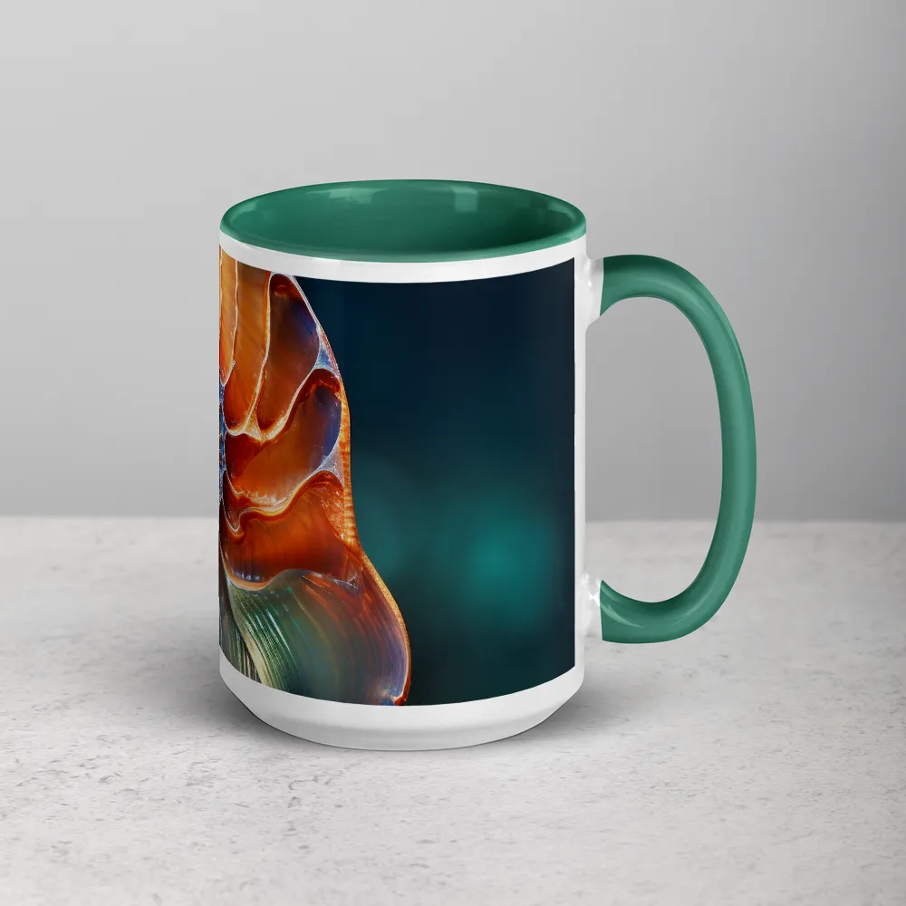 Macro Photograph of Nautilus Shell | Mug