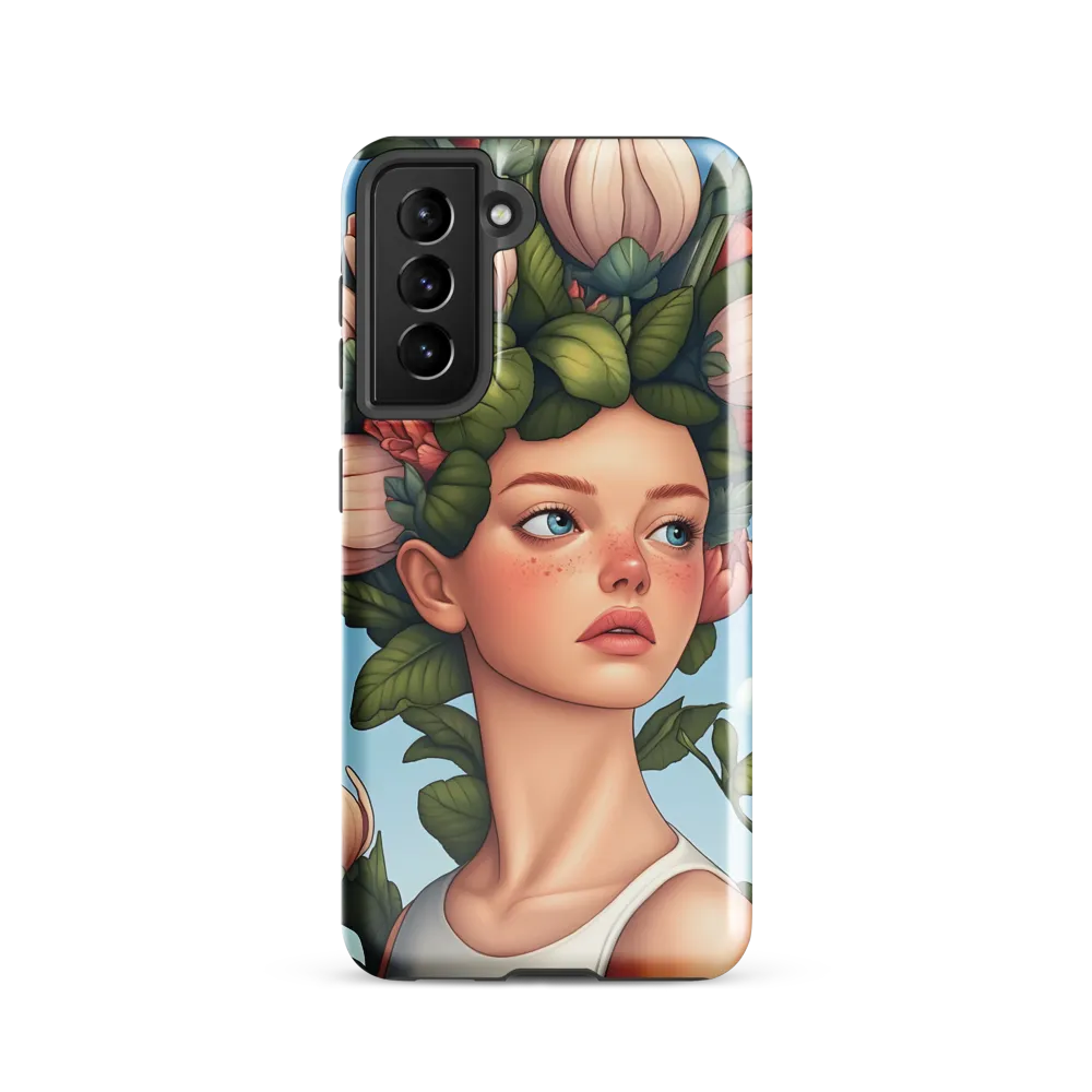 Whispers of Serenity | Phone Case |  S21 | Tough Case | Glossy