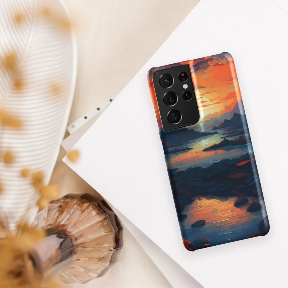 Ethereal Evening: A Digital Dusk