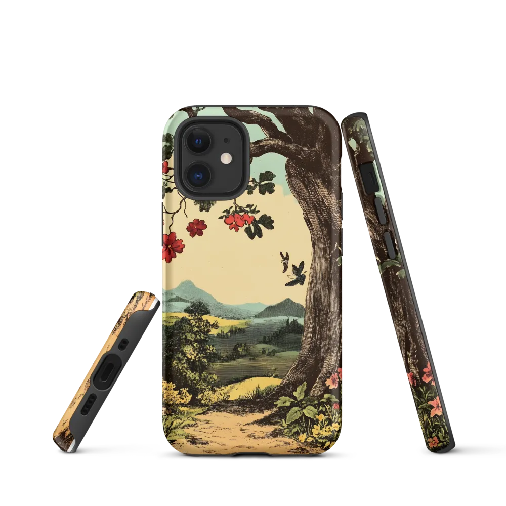 Whispers of a Vintage Landscape | Phone Case |  12 mini | Tough Case | Matte
