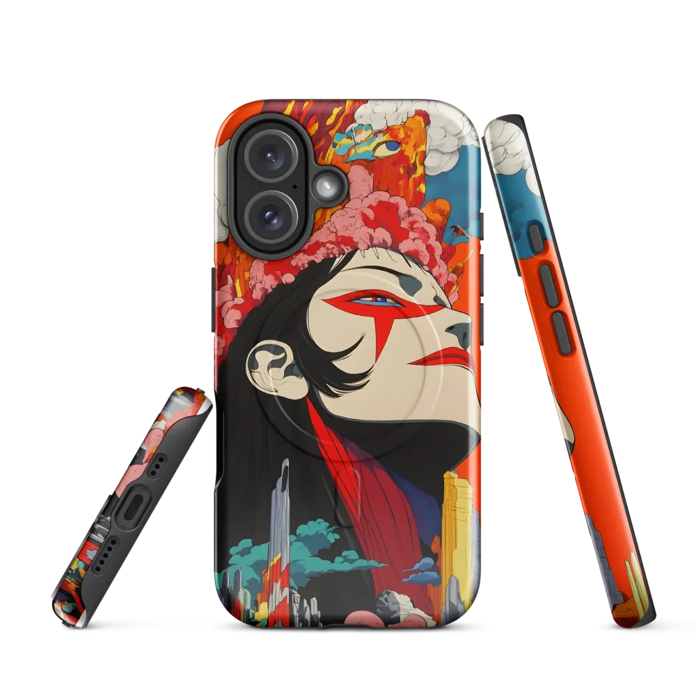 Eruption of Power | Phone Case |  16 | MagSafe® Tough Case | Glossy