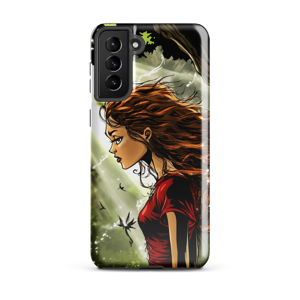 Whispers of Enchantment | Phone Case |  S21 Plus | Tough Case | Glossy