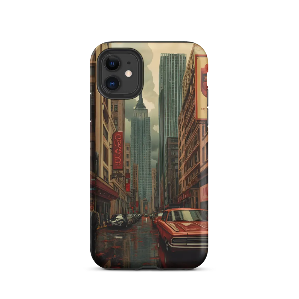 Nostalgic Cityscape: Reflections of a Forgotten Era
