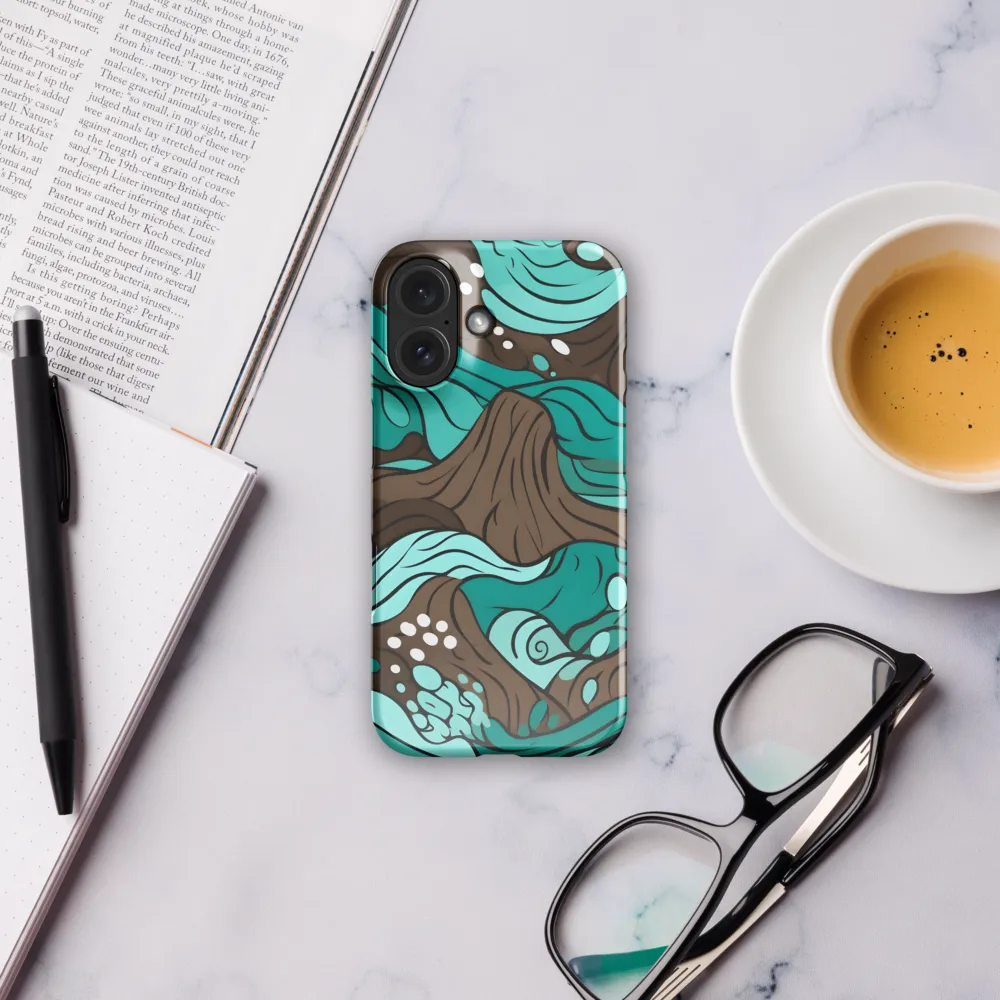 Flowing Horizons | Phone Case |  16 | Snap Case | Glossy