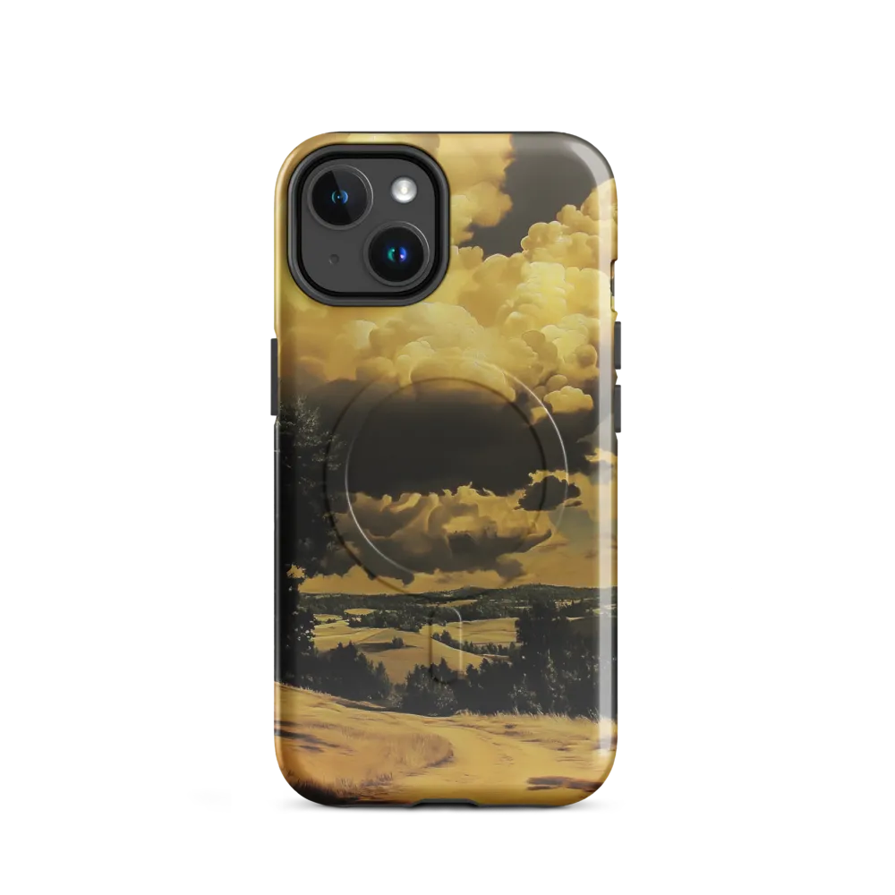 Golden Serenity in the Landscape