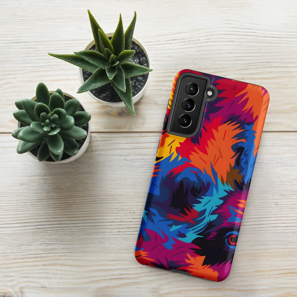 The Colorful Essence of Bears | Phone Case |  S21 | Tough Case | Matte