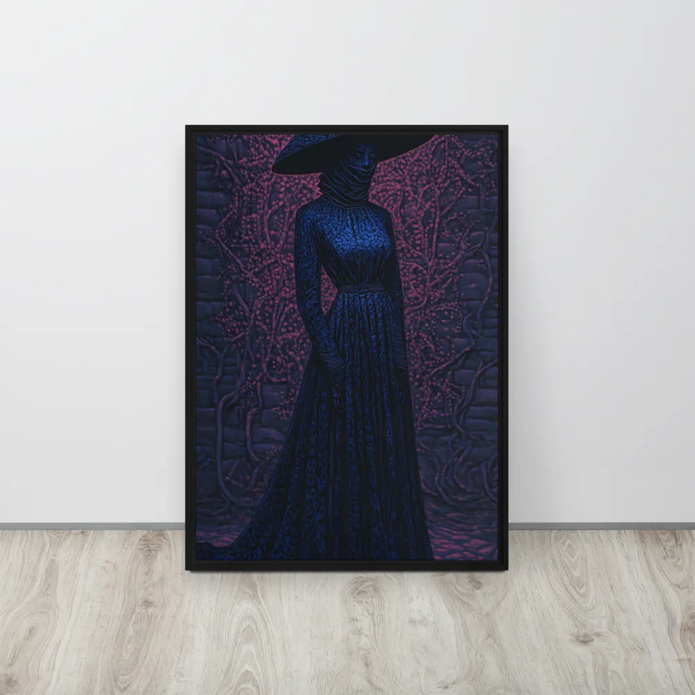 Veil of Enigma | Canvas with Black Frame | 20″×28″