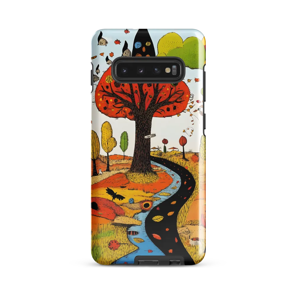 Whimsical Autumn Journey | Phone Case |  S10 Plus | Tough Case | Glossy