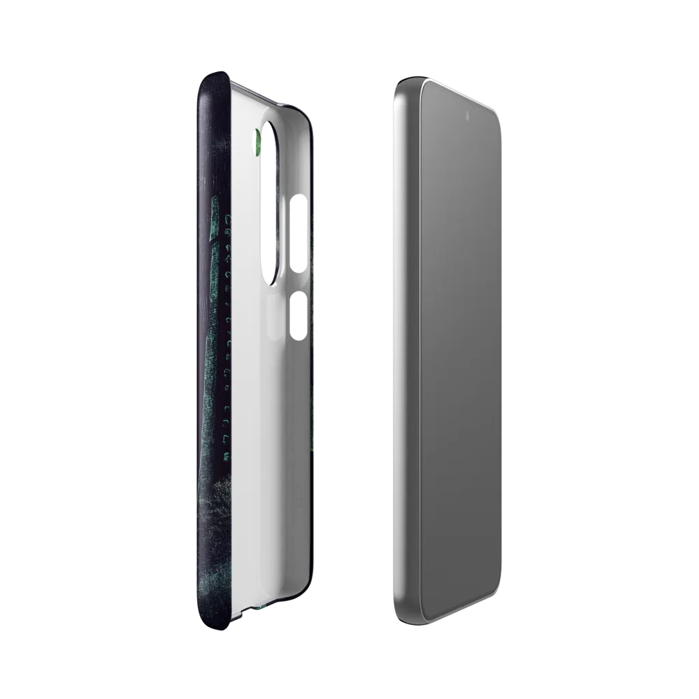 Lunar Solitude | Phone Case |  S23 | Snap Case | Glossy