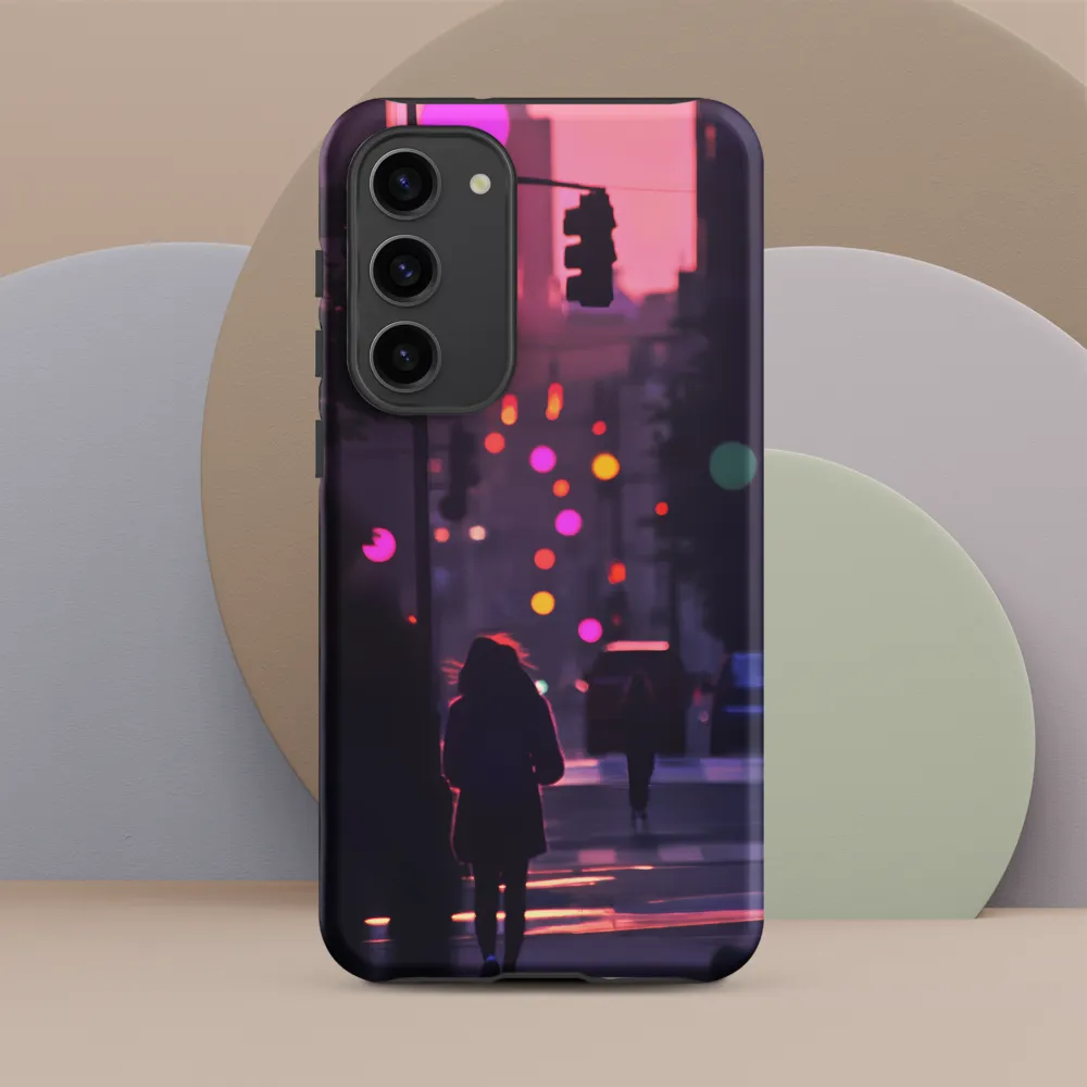 City Silhouettes at Dusk | Phone Case |  S23 Plus | Tough Case | Matte