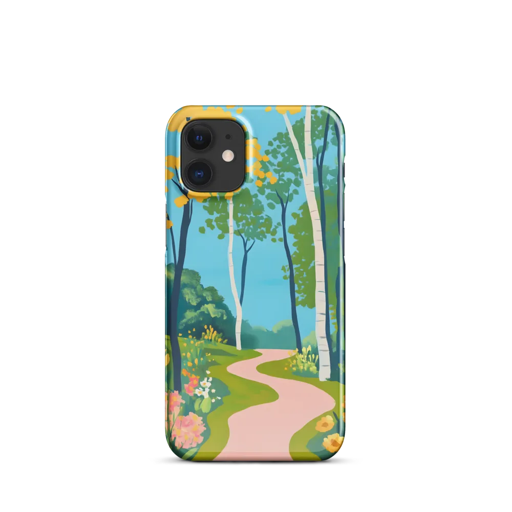 The Winding Path of Nature | Phone Case |  12 Mini | Snap Case | Glossy