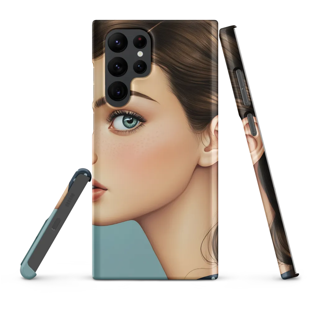 Captivating Gaze: A Modern Portrait