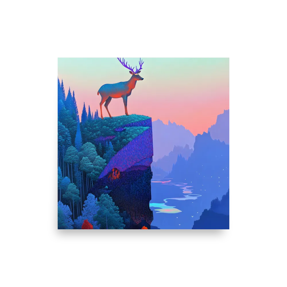 Majestic Refuge | Poster | 12″×12″