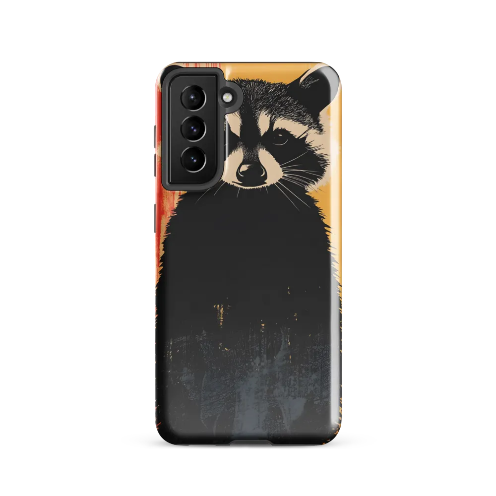 Whimsical Raccoon Portrait
