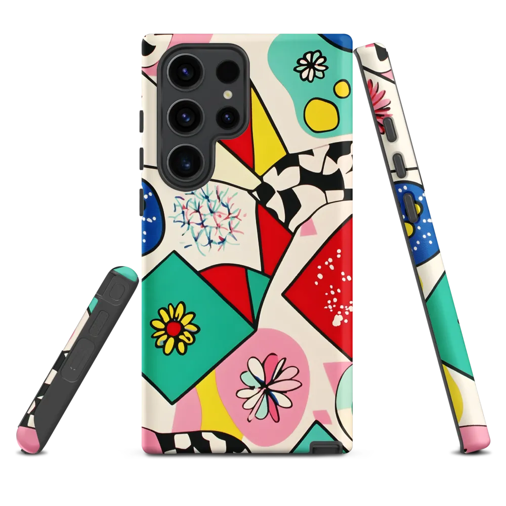Joyful Geometry: A Playful Dance of Shapes and Colors