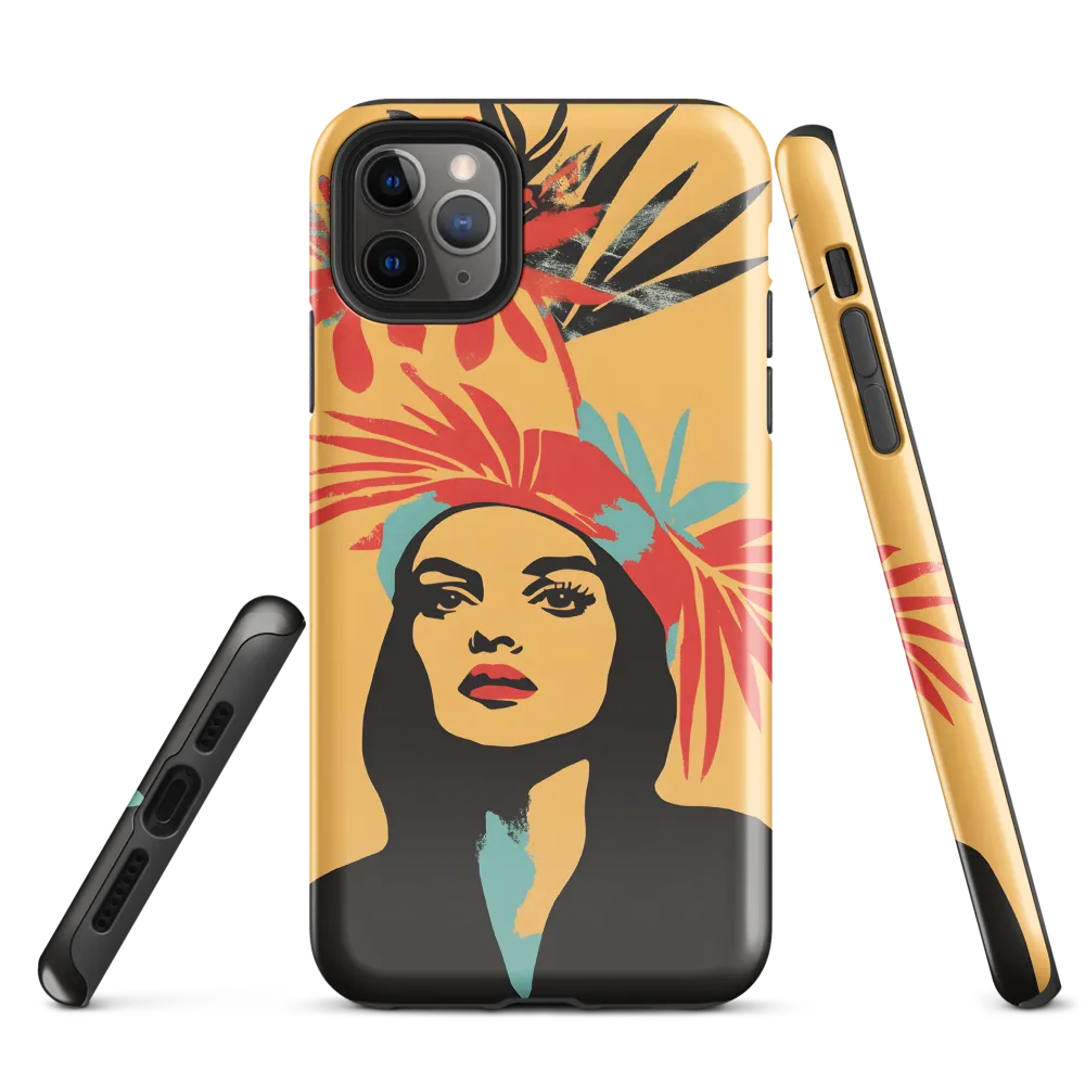 Tropical Elegance | Phone Case |  11 Pro Max | Tough Case | Glossy