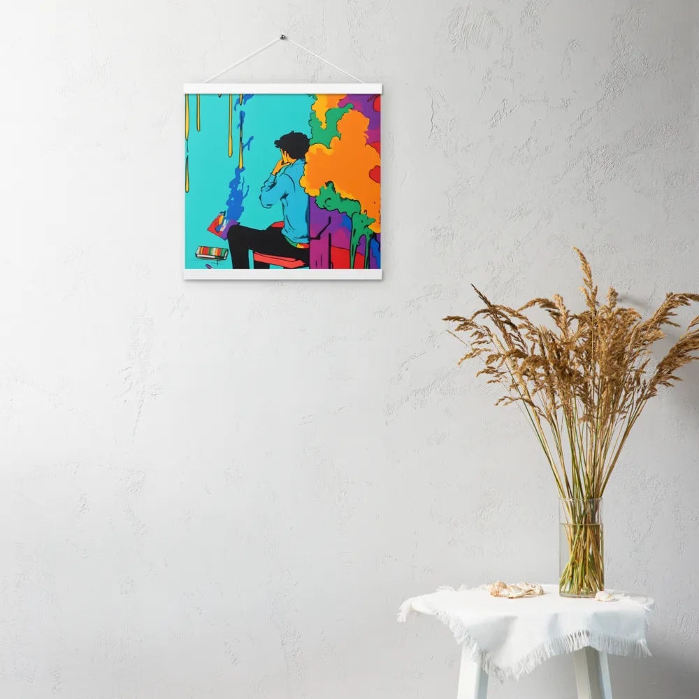 The Artist Within | Poster With White Wood Hanger | 16″×16″